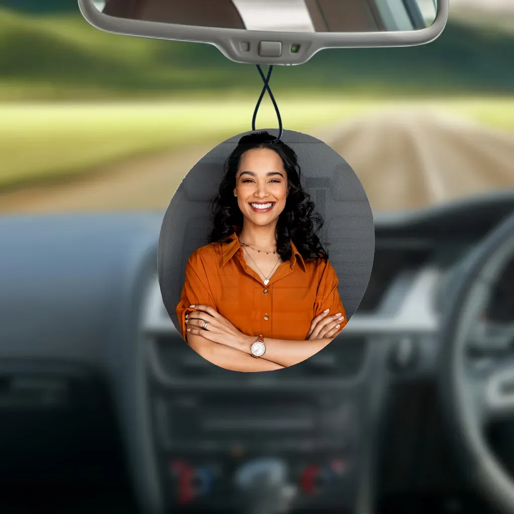 ACRYLOVISION's® 360 Car Hanging Acrylic Photo